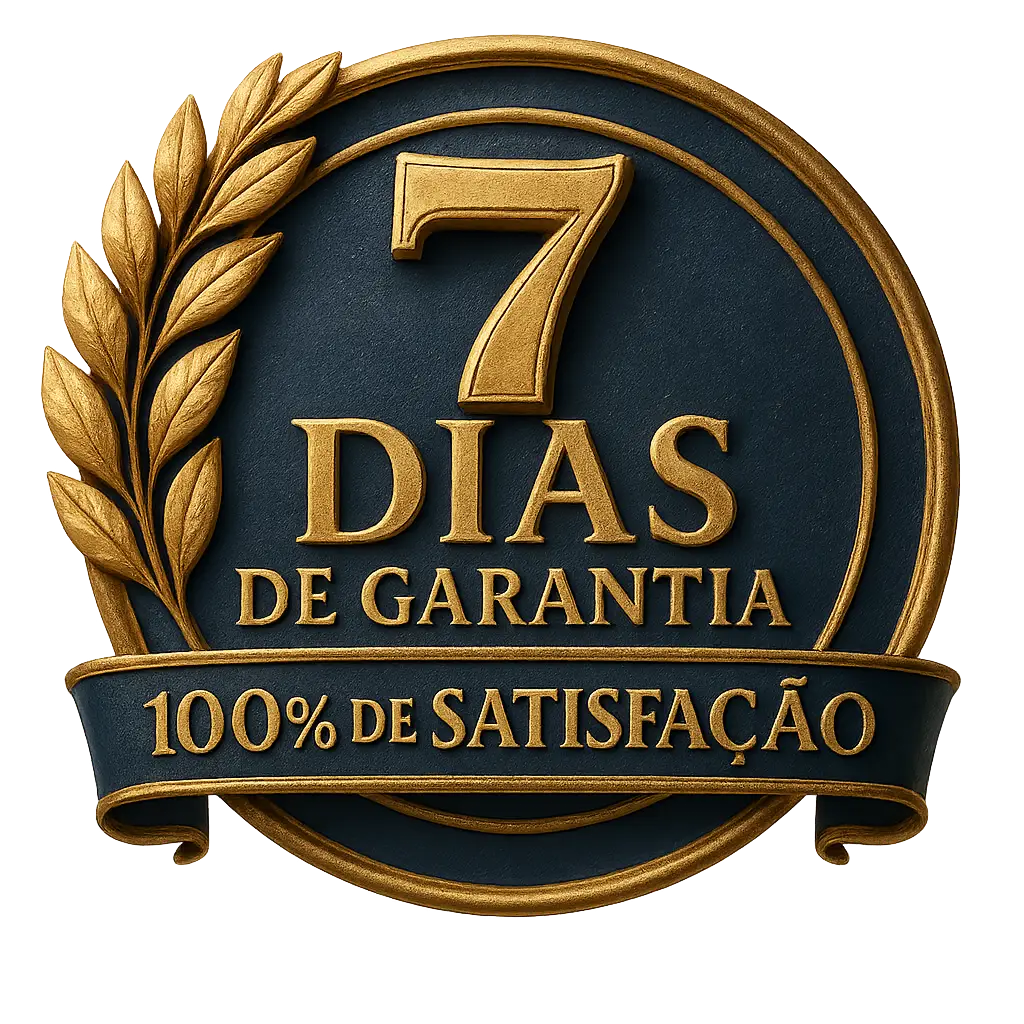 Selo de garantia de 7 dias